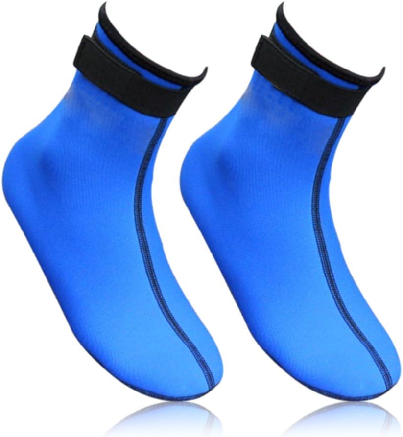 3mm Neoprene Water Sock (Blue, L)