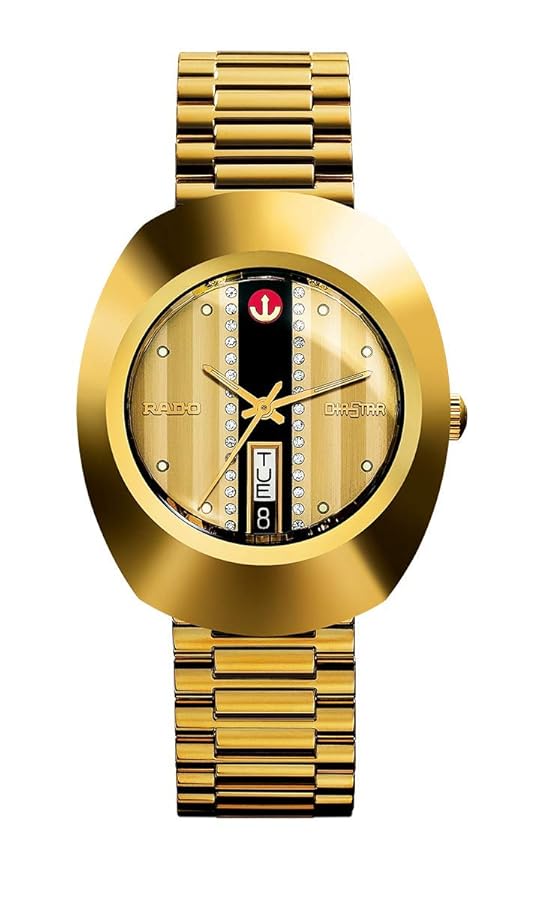 Amazon | Rado R12413343 オリジナル L 自動巻き ゴールドダイヤル 