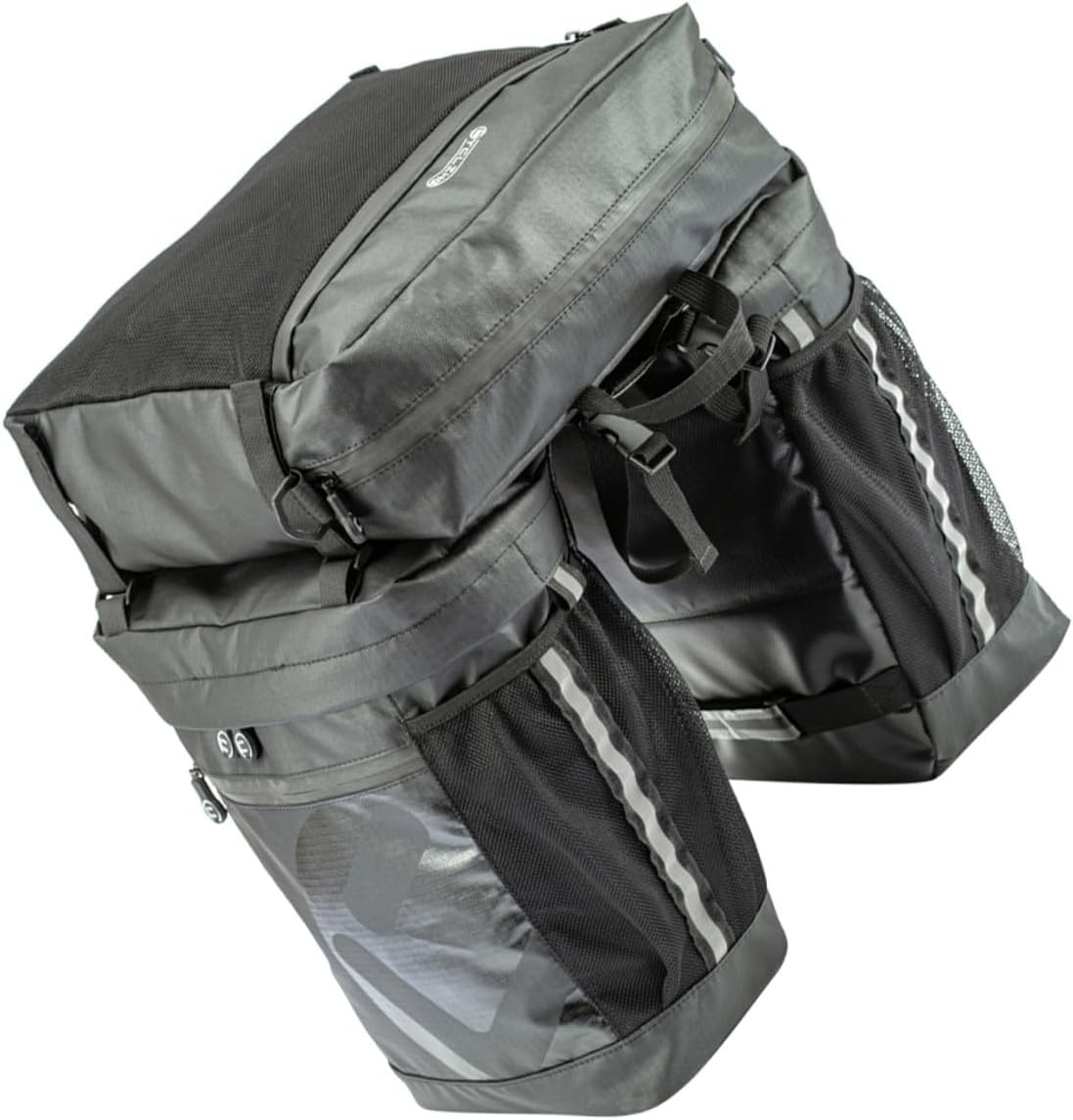 Waterproof 50l Bike Pannier Bag Rear Bicycle Rack Carry Bag 3-in-1 Cycling Travel Saddlebag for Mountain and Road Bikes