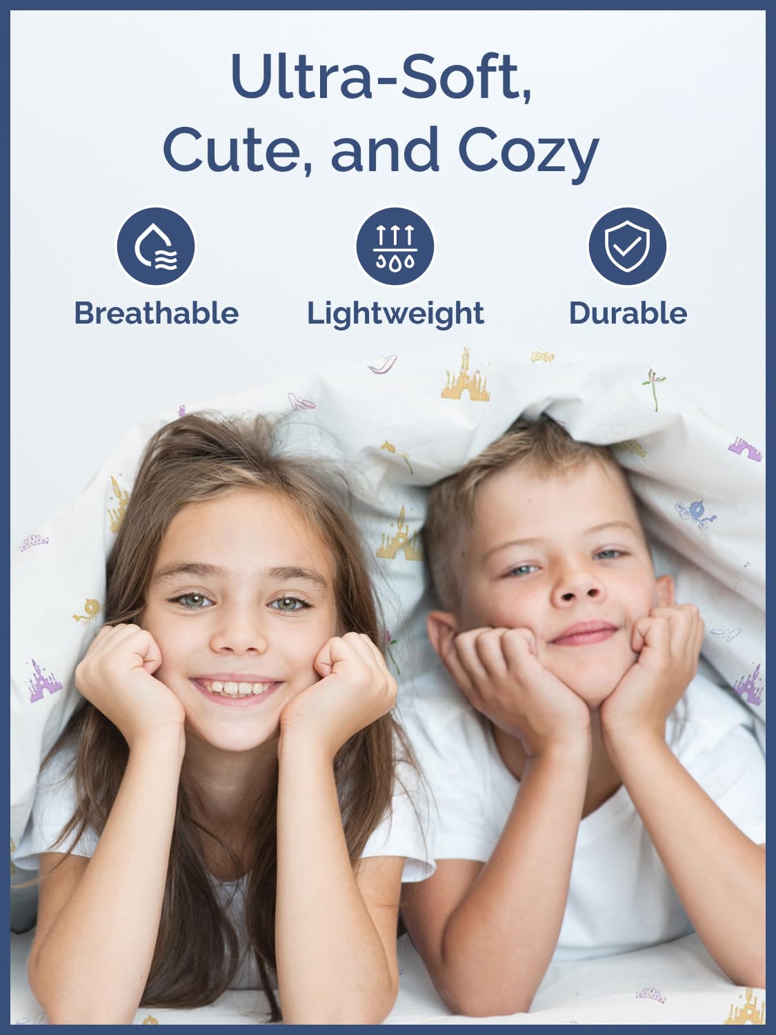 CGK Linens - Juego de sábanas matrimonial, 4 piezas, para niños, niñas, adolescentes, de princesa, esquinas de bolsillos profundos, transpirables, lavar a máquina, sin arrugas, bonitas, suaves 3