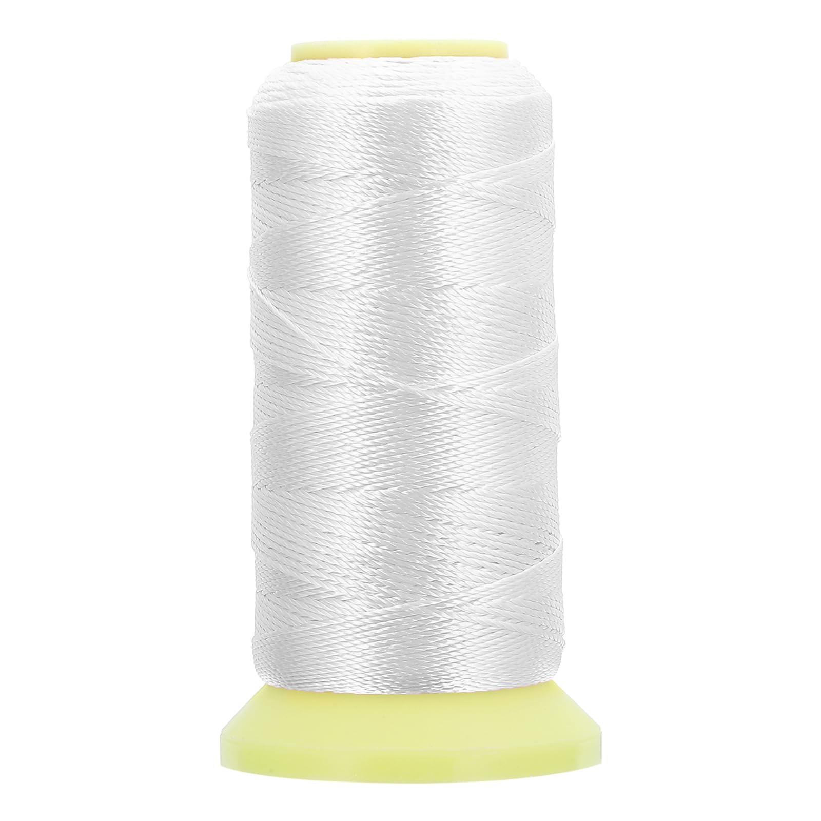 Fil de couture 1mm polyester blanc pour réparer et tresser sans effilochage