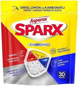 ASPEROX Sparx Dishwasher Detergent - 30 Capsules
