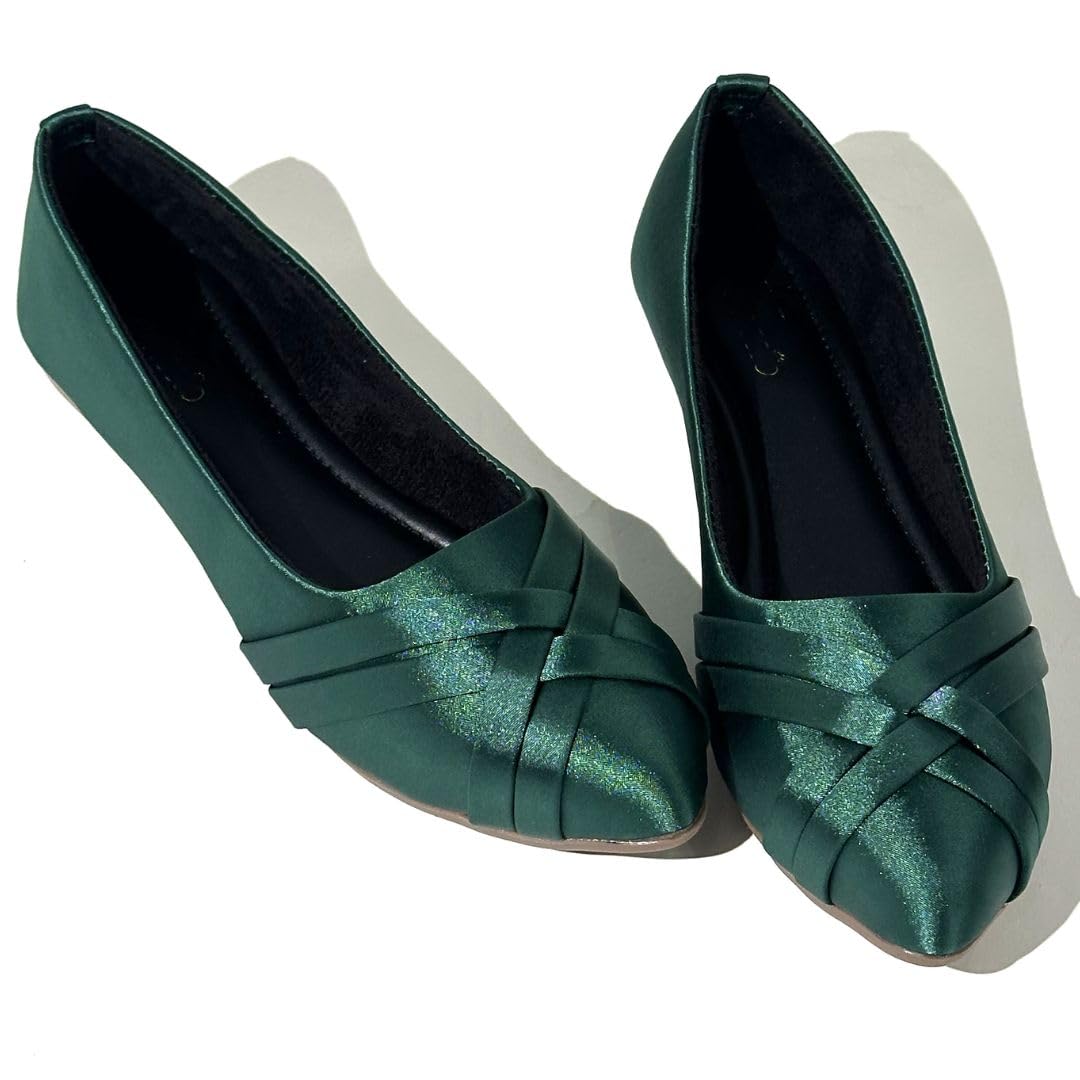 Women's Comfortable Bellies & Ballerina Flats – Punjabi Jutti Style | Belly for Woman | Jutti | Mojari |-image-36