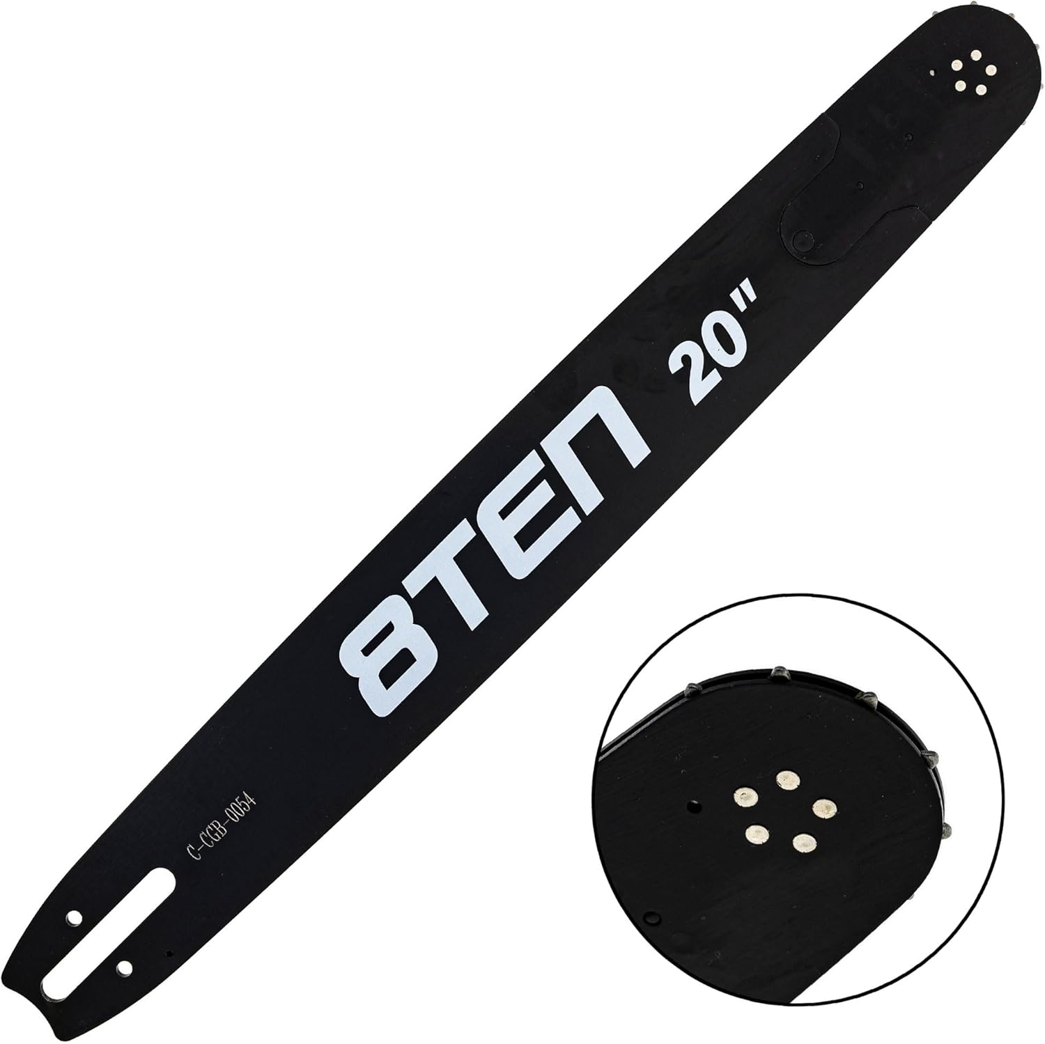 8TEN 20" Chainsaw Guide Bar & Chain .063 3/8 72DL for Stihl MS660 MS440 GB Silver Streak 30030009421 H45-72 .063 3/8 72DL