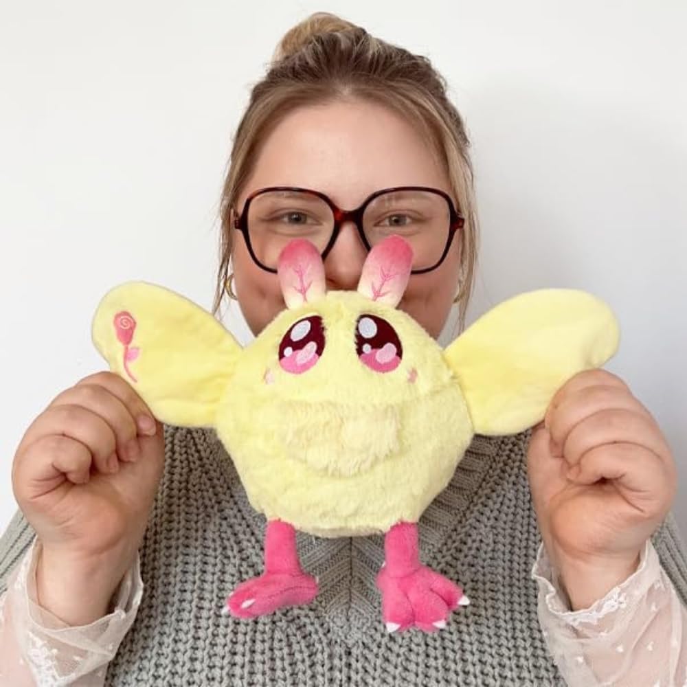 Squishable - Alter Egos Series 14: Rosy Maple Mothman - Alter Ego Collection - 7 in - Soft Toy Collectible Stuffed Animal - Beans