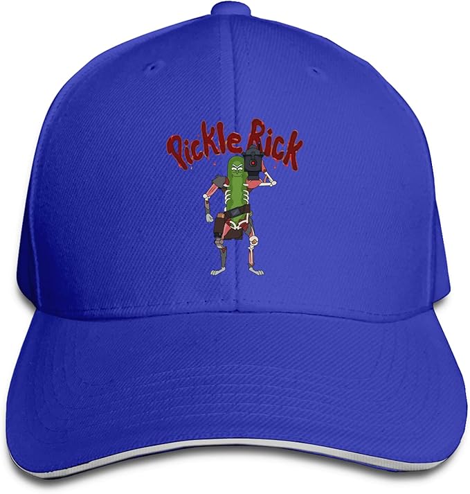 Pickle Rick Fashion Caps Hats Cool Rapper Caps, Rock Hip