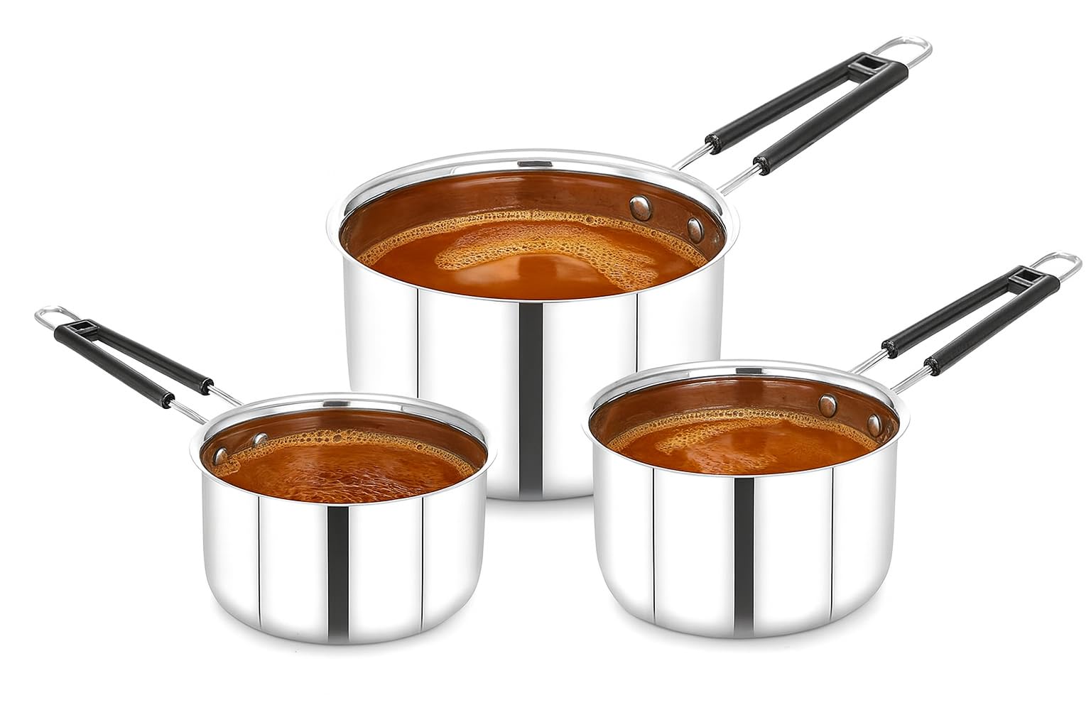 Buy Expresso Stainless Steel Induction Flat Base Sauce Tea Pan