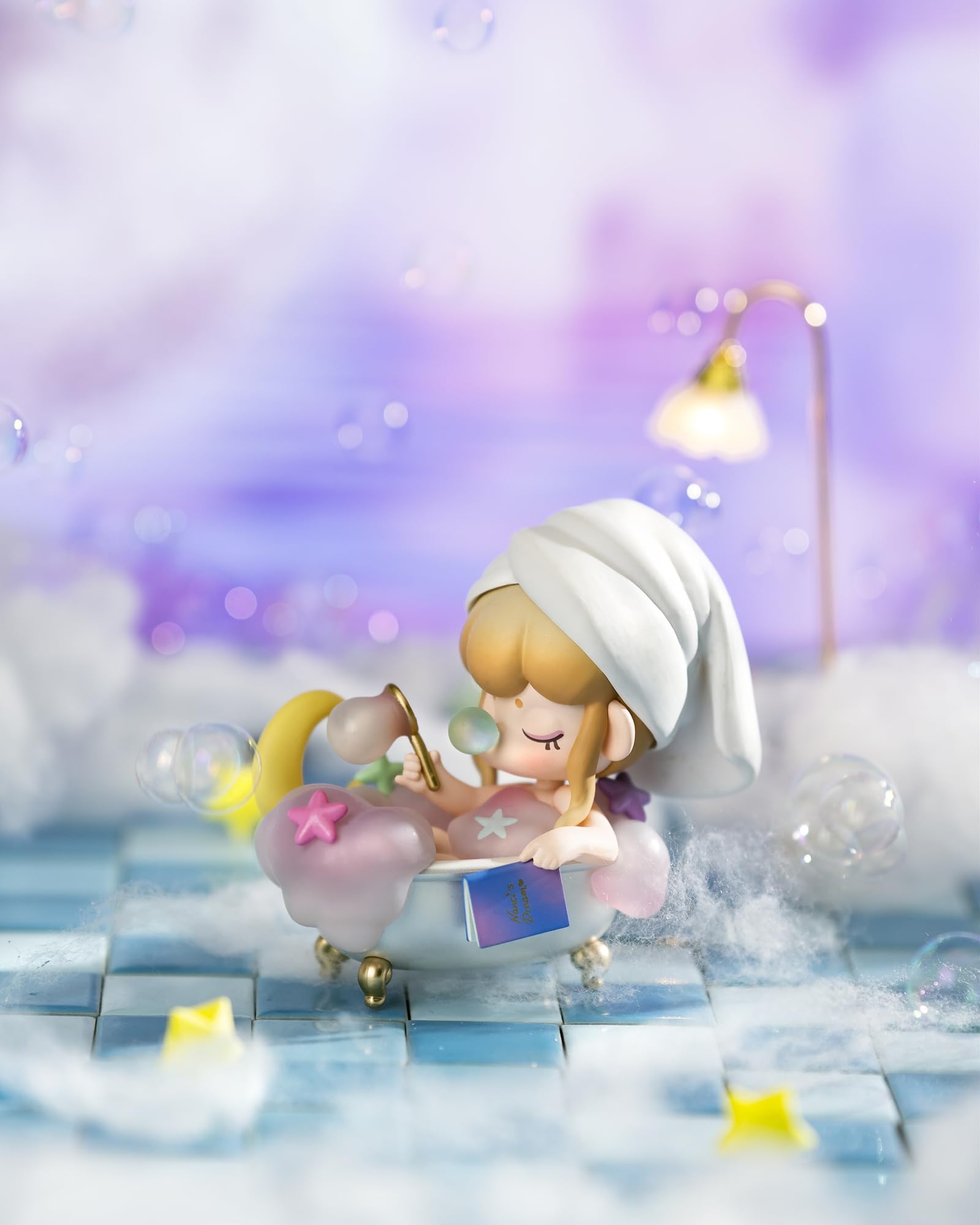 ROBOTIME Action Figure Surprise Nanci Blind Box Popular Toy Collectible Art Toy Exclusive Kawaii Fantastic Creative Gift Room Decor Desktop Cute Figure, for Christmas Birthday Party Holiday (Dream)