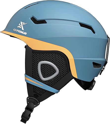 Extremus Snow Bound Ski Helmet - Impact Resistance Ventilation Snowboard Helmets with Removable Fleece Liners, Safety-Certified Snow Helmet for