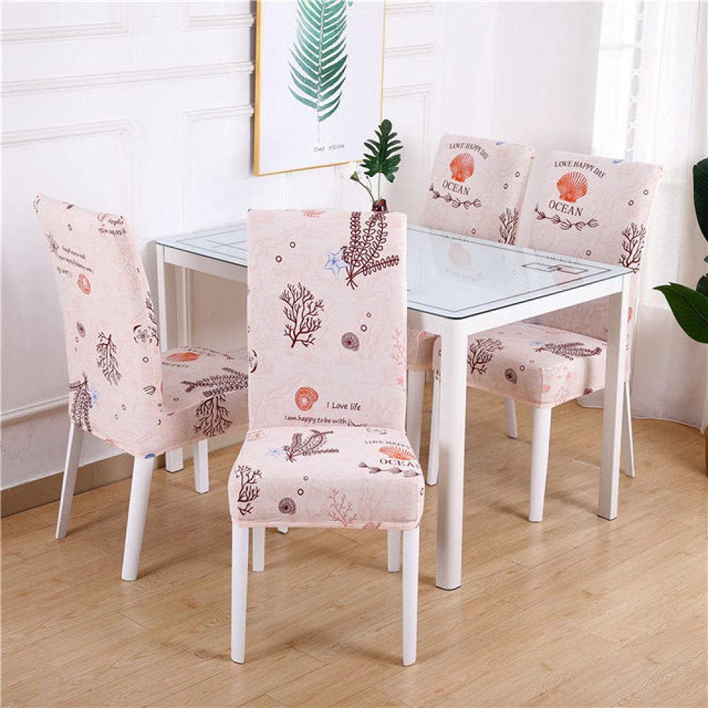 Fundas para sillas de comedor spandex elasticas modernas pack 6 cubiertas protectoras salon 1