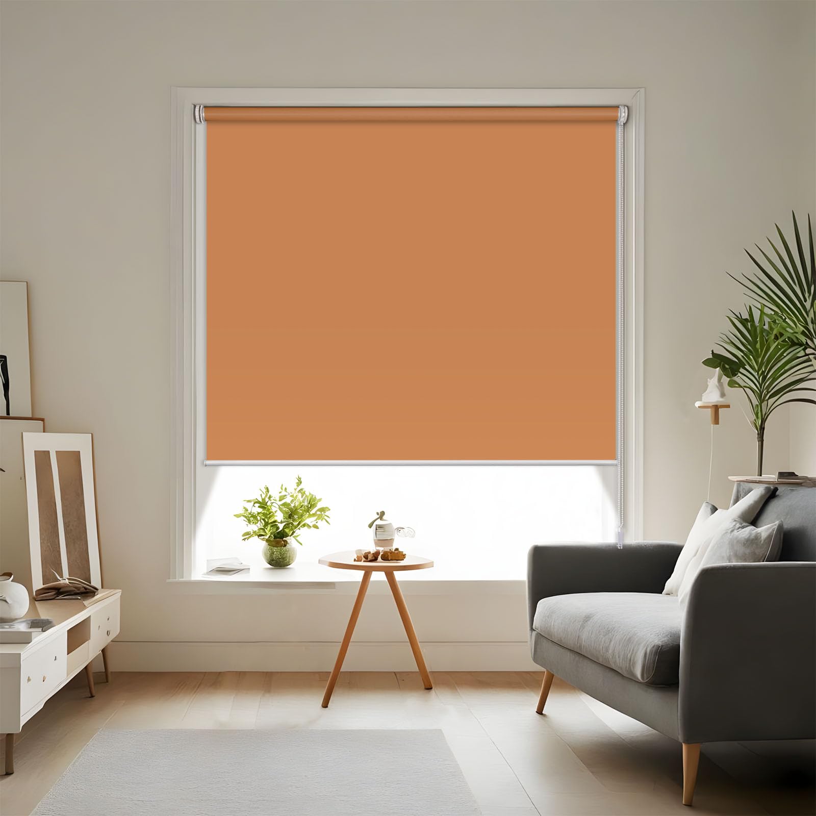 Amazon｜Grandekorロールスクリーン つっぱり式 ロールカーテン 1級