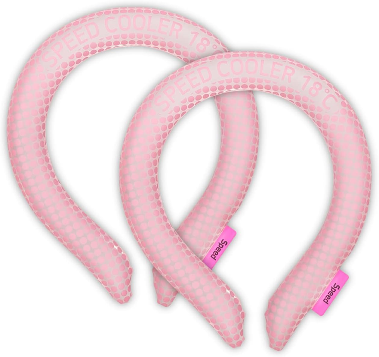 SpeedUSA Insta Speed Neck Coolers (2-Pack) (WhiteDot & WhiteDot)