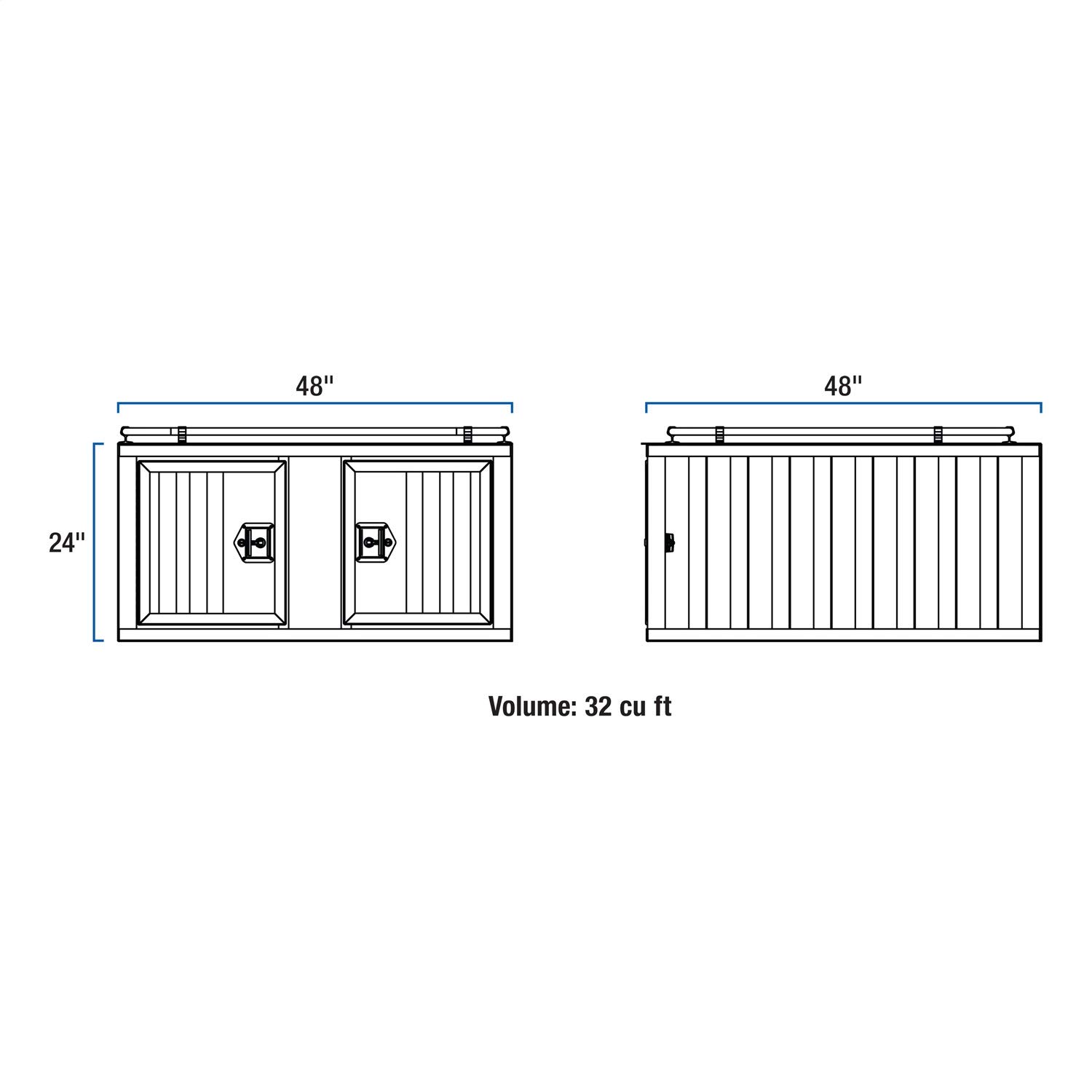 UWS DB-4848 Bright Aluminum 48