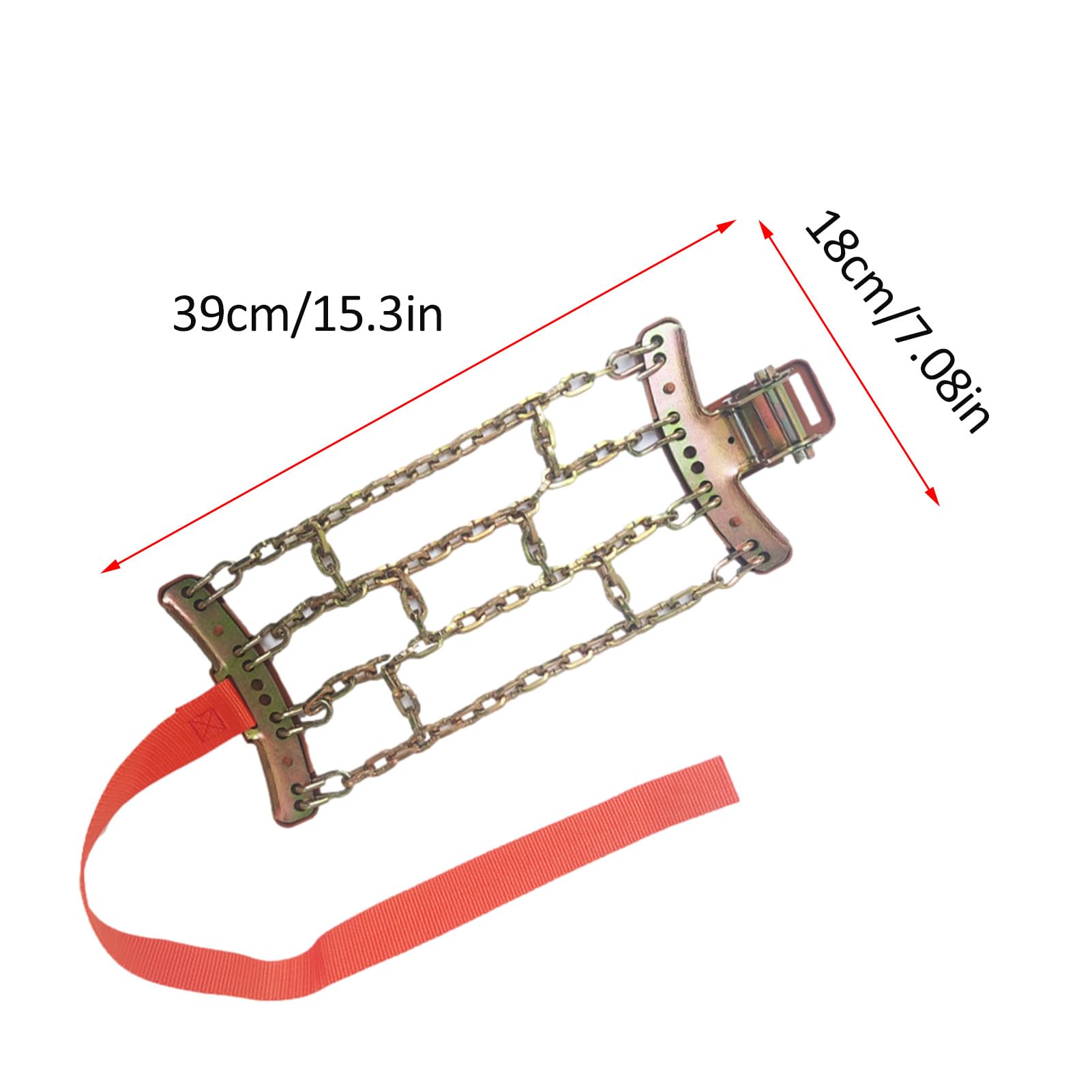 10 STKS verstelbare antislip bandenritssluitingen, universele