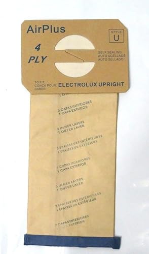 Electrolux Aspiradora vertical de 10 bolsas estilo U