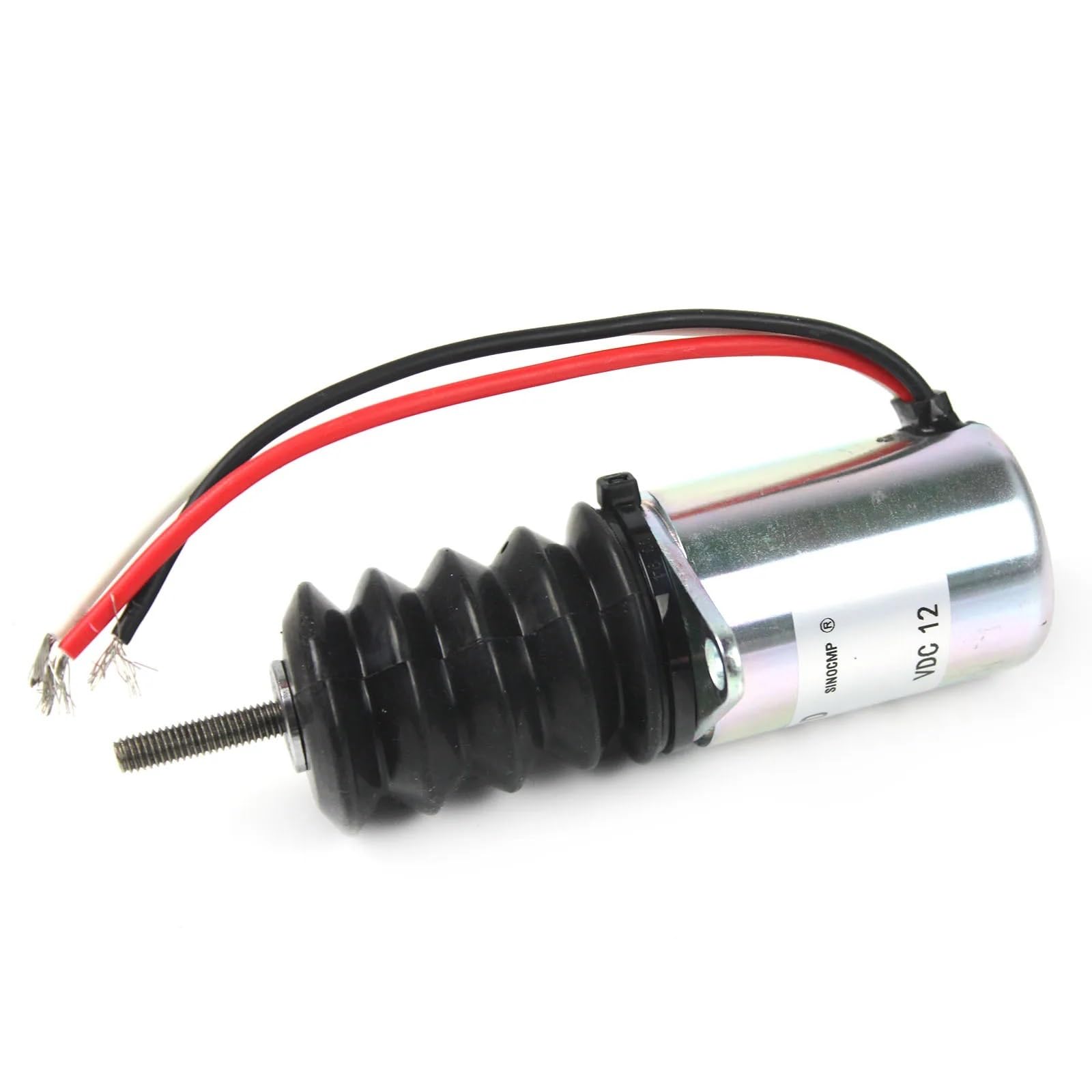 Solenoide de corte de combustible Solenoide de corte de combustible de 12 V AM124379 AM103337, compatible con cortacésped John Deere 415, 455, F915, F925 y F935.