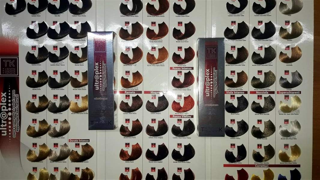 Dikson color 6.0 6N Dark Blonde with herbal extracts with refreshing action 1:1 120 ml