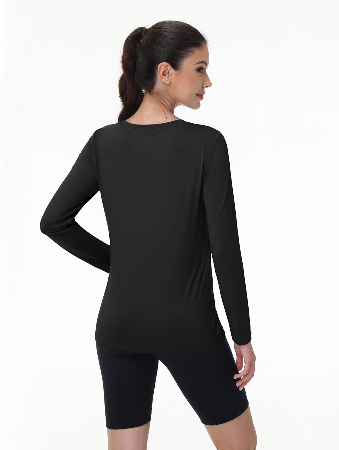 MAGCOMSEN SPF Shirts for Women Long Sleeve Quick Dry Lightweight T-Shirts Athletic Running Hiking Workout Tops - Image 2