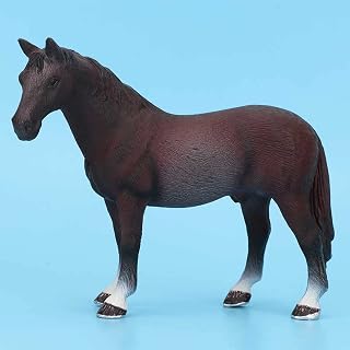 Yosoo Horse Toys, Caballos De Juguete para Nios Horse Figurines Horse Farm Animal Figures Model Toy Horse Figurines Early Educational Cognitive Toy for Kids (#3)