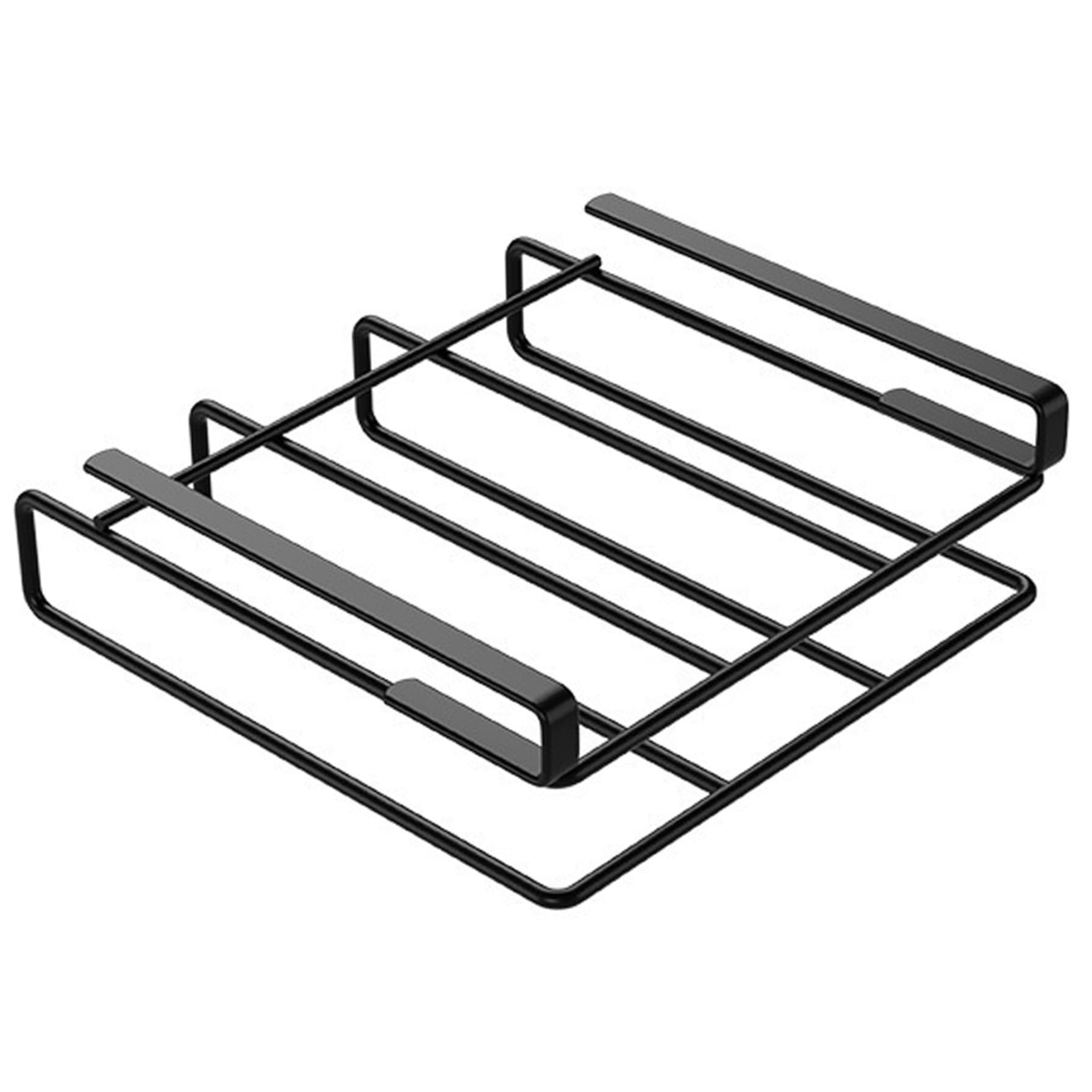 Soporte para tabla de cortar de acero inoxidable para debajo del gabinete, tabla de cortar resistente para colgar en la cocina, diseño que ahorra espacio (10.6 x 10.2 x 3.3 pulgadas)