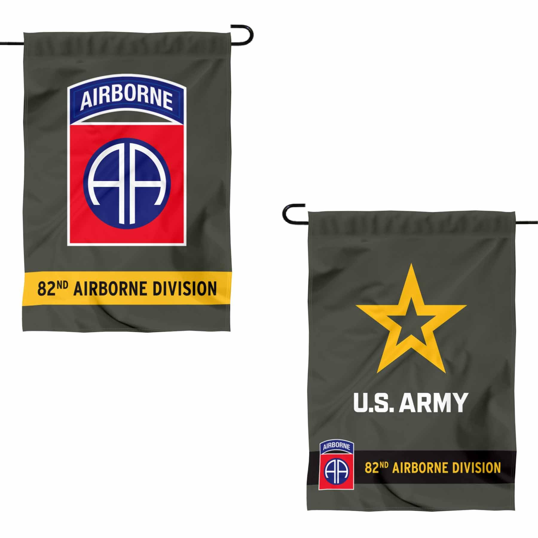 US Army 82nd Airborne Division Garden Flag Yard Banner