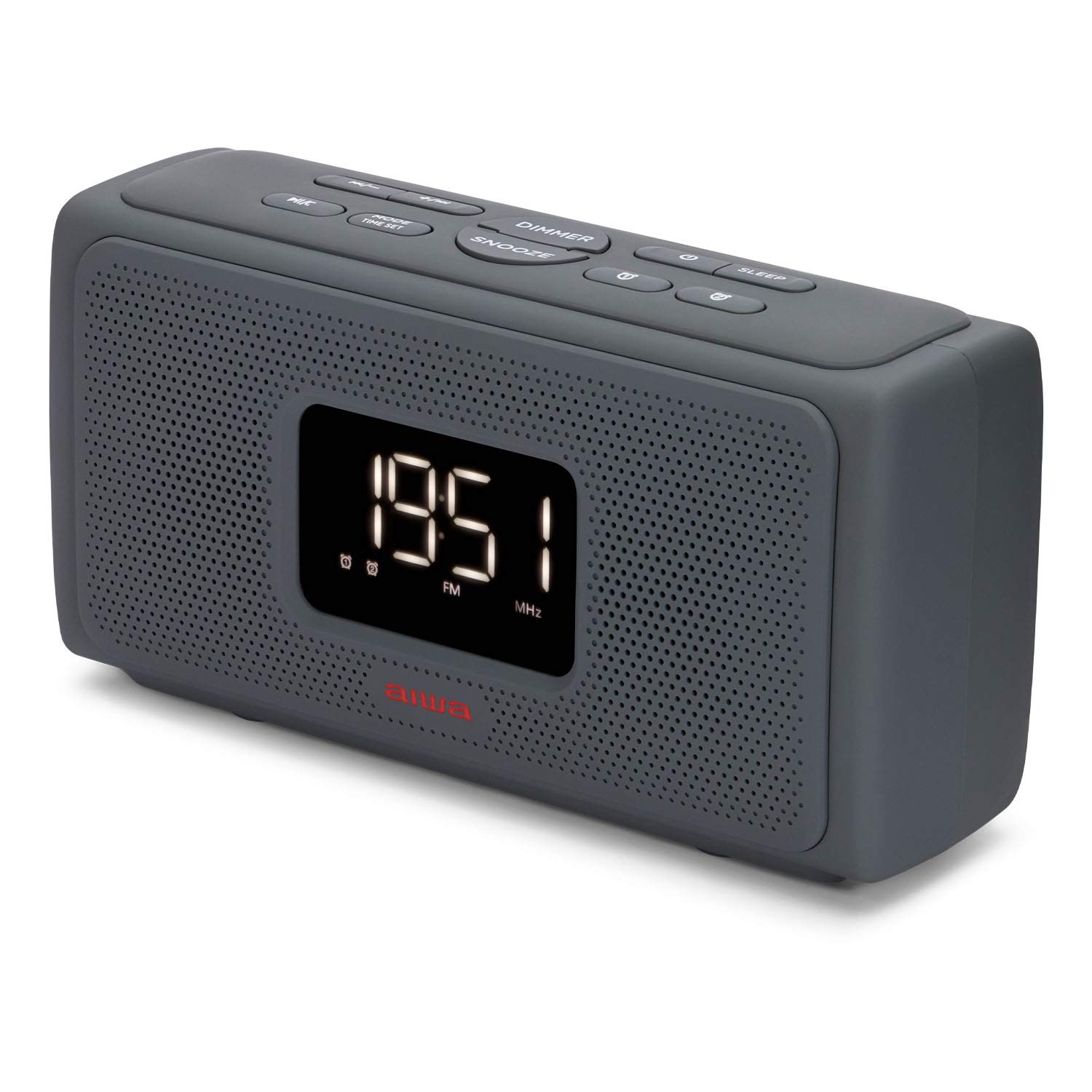 Aiwa CRU-80BT: Altavoz Bluetooth con Radio Reloj
