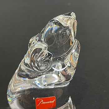 /美品/バカラ　干支　置物　フィギュリン　ねずみ　子年 バカラ フィギュリン ○ ネズミ 置物 ゴールド 金 オーナメント 十二支