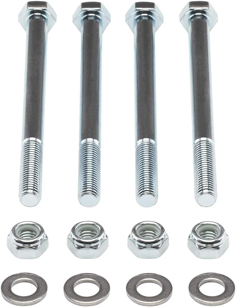 Supreme Suspensions - Front Dual Shock Mount Kit for 1999-2004 Ford F250 / F350 Super Duty 4WD High-Strength Steel Dual Twin Shock Mount Conversion Brackets - Can Cooler Included with Purchase