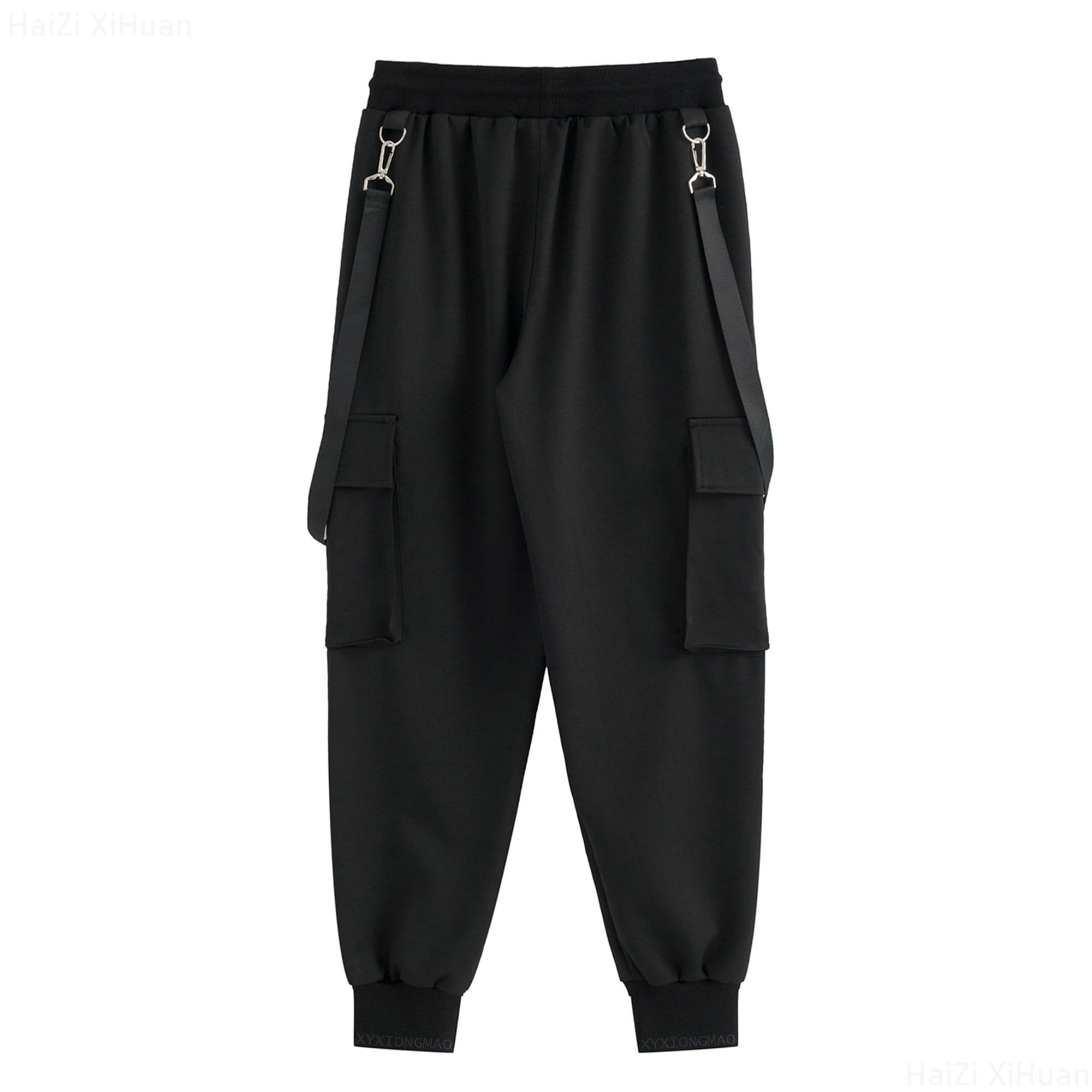 Herren-Jogginghose, Punk, Cargohose, Baggy, Techwear, Hip-Hop, Harems, Streetwear, taktische Trainingshose