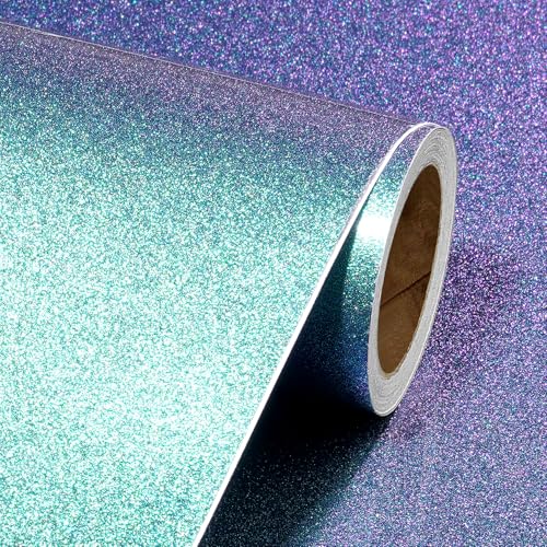 Feuilles adhésives holographiques brillantes pour masquer défauts