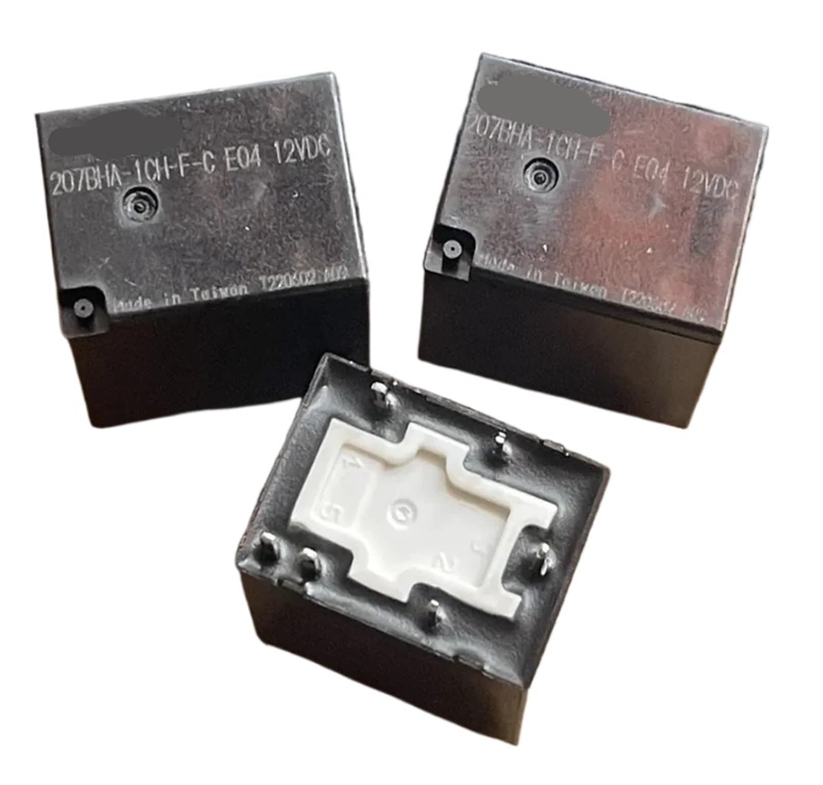 Relé 207BHA-1CH-FC E04 12VDC micro relé de 6 pines para placas electrónicas de coche