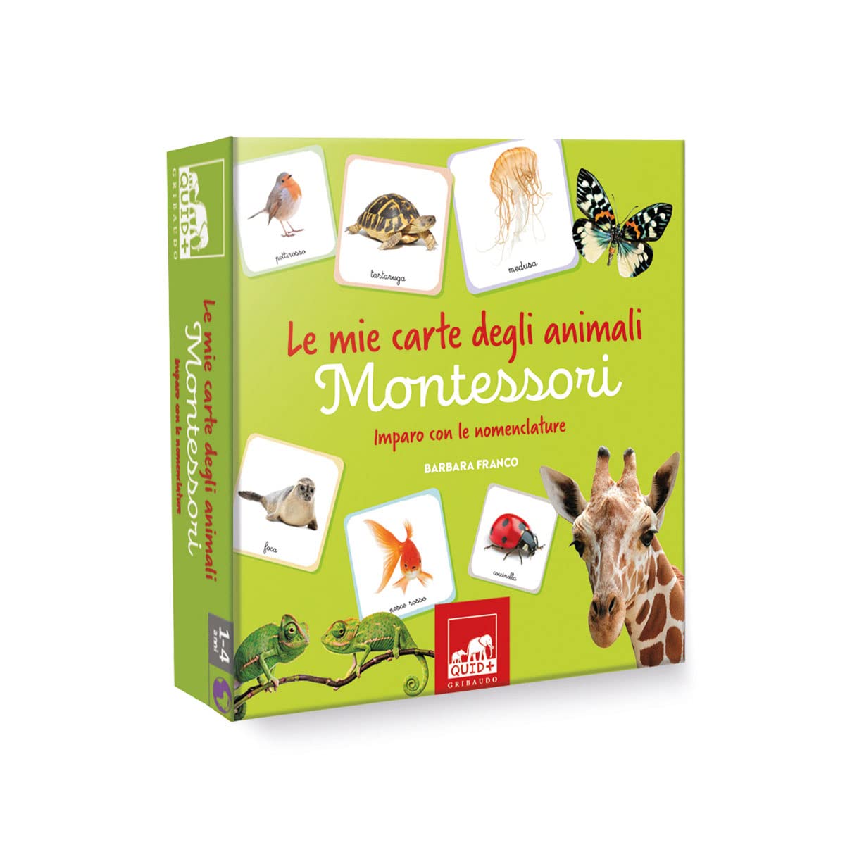 Le Mie Carte Degli Animali Montessori. Imparo Con Le Nomenclature. Ediz. A Colori. Con 35 Carte - 4