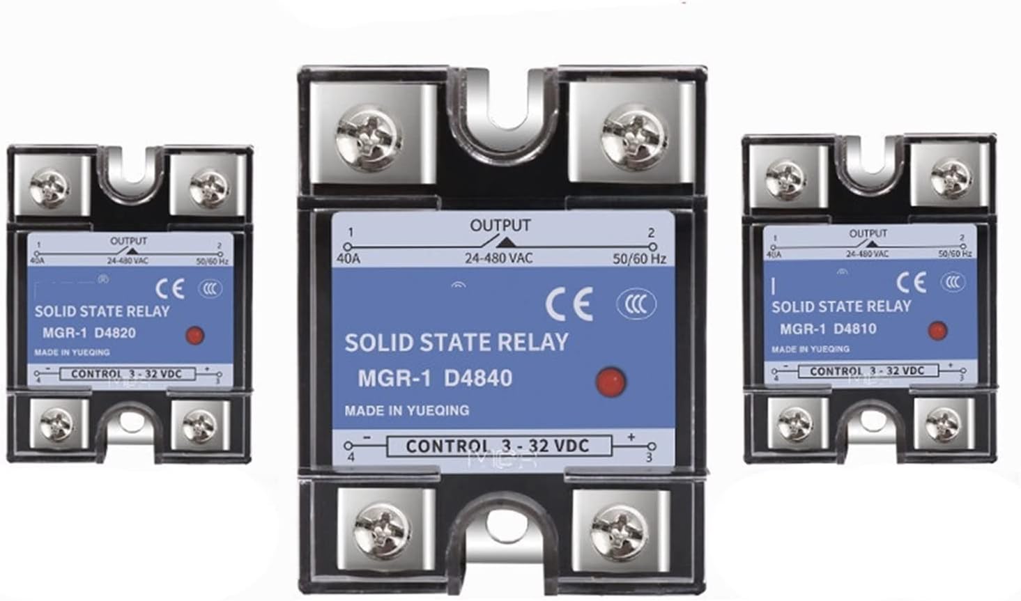 Relay 1pcs SSR MGR1 D4810 D4825 D4840 Single Phase DC