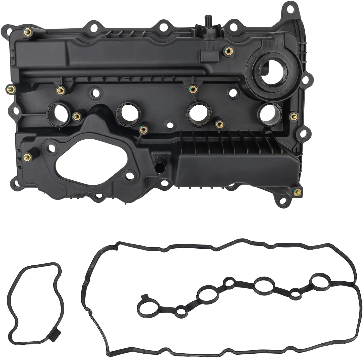 WATERWICH Engine Valve Cover Compatible with Hyundai Sonata Santa Fe Sport Kia Sorento Optima 2.0L 2.4L L4 2015-2020 Replacement for 22400-2GGB0 224002GGB0 224102GGA1 224102GGB0