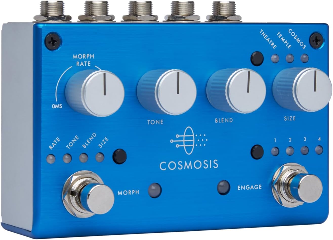 Pigtronix Cosmosis Stereo Morphing Reverb Effects Pedal