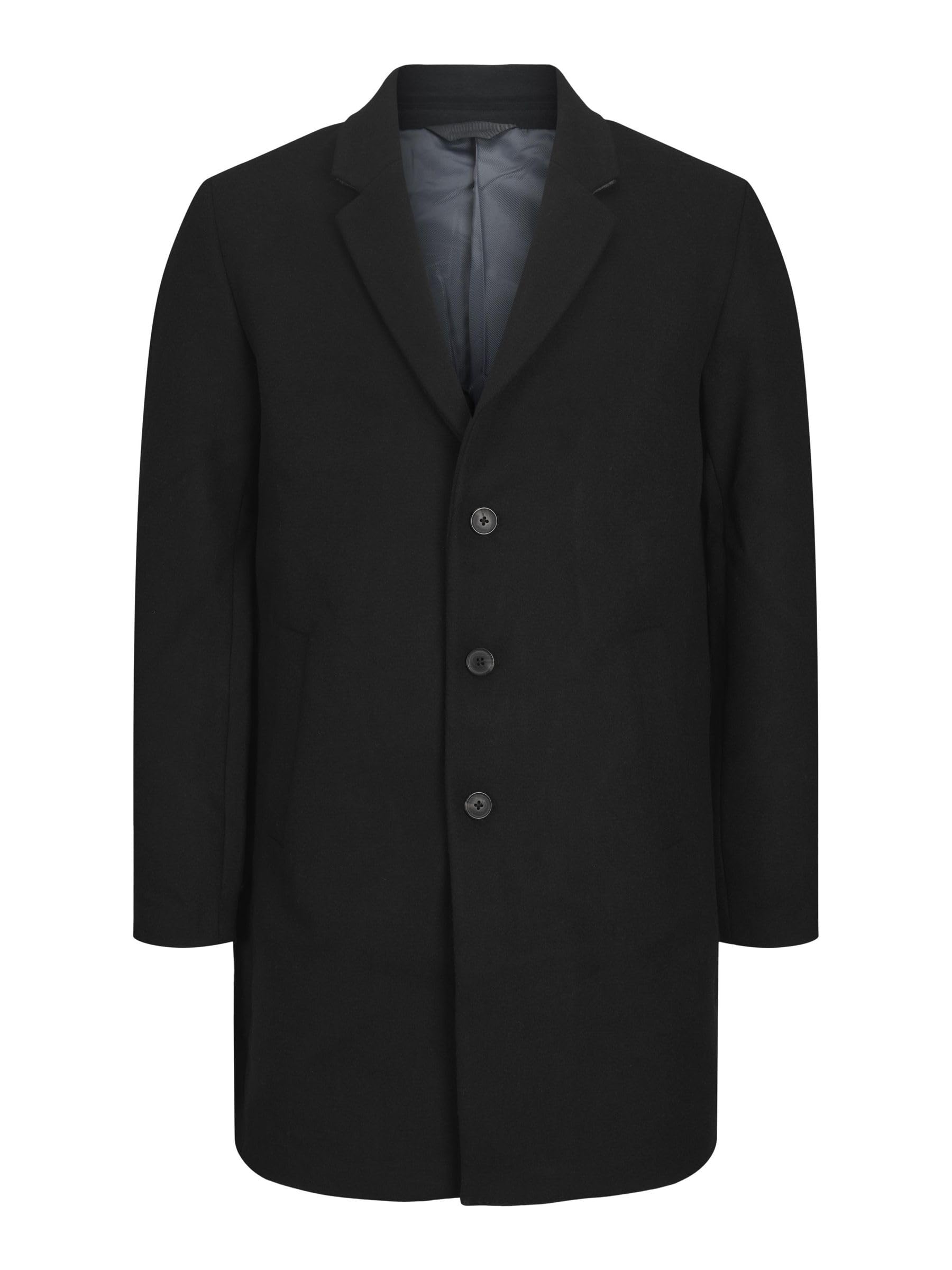 JACK & JONES Men's Jjeharrison Wool Coat Sn wool coat (pack of 1)