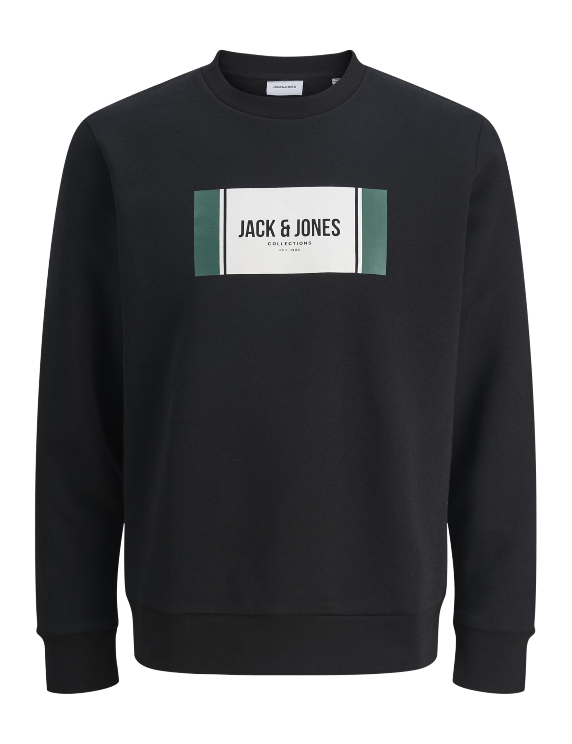 JACK & JONES Jjhayato Sweat Crew Neck BTS, black, S