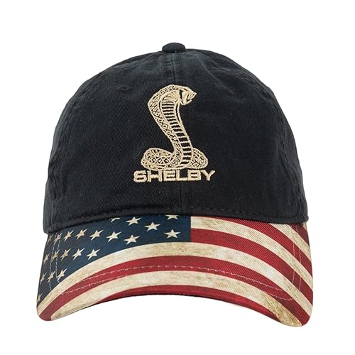 Shelby U.S. Flag Brim Hat - Officially Licensed Shelby® Product