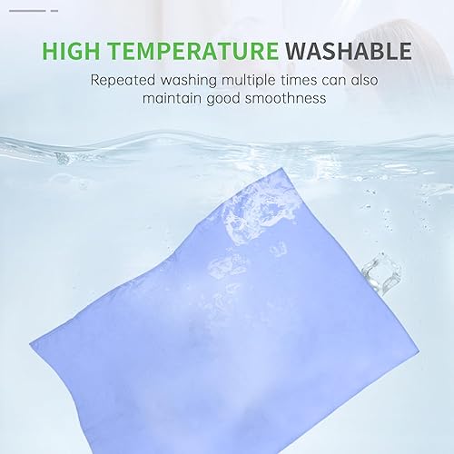 Miniatura 4 de Hoja de transferencia plana de 55 x 79 pulgadas para pacientes en movimiento, hoja deslizante y tabla deslizante para traslados de ancianos en