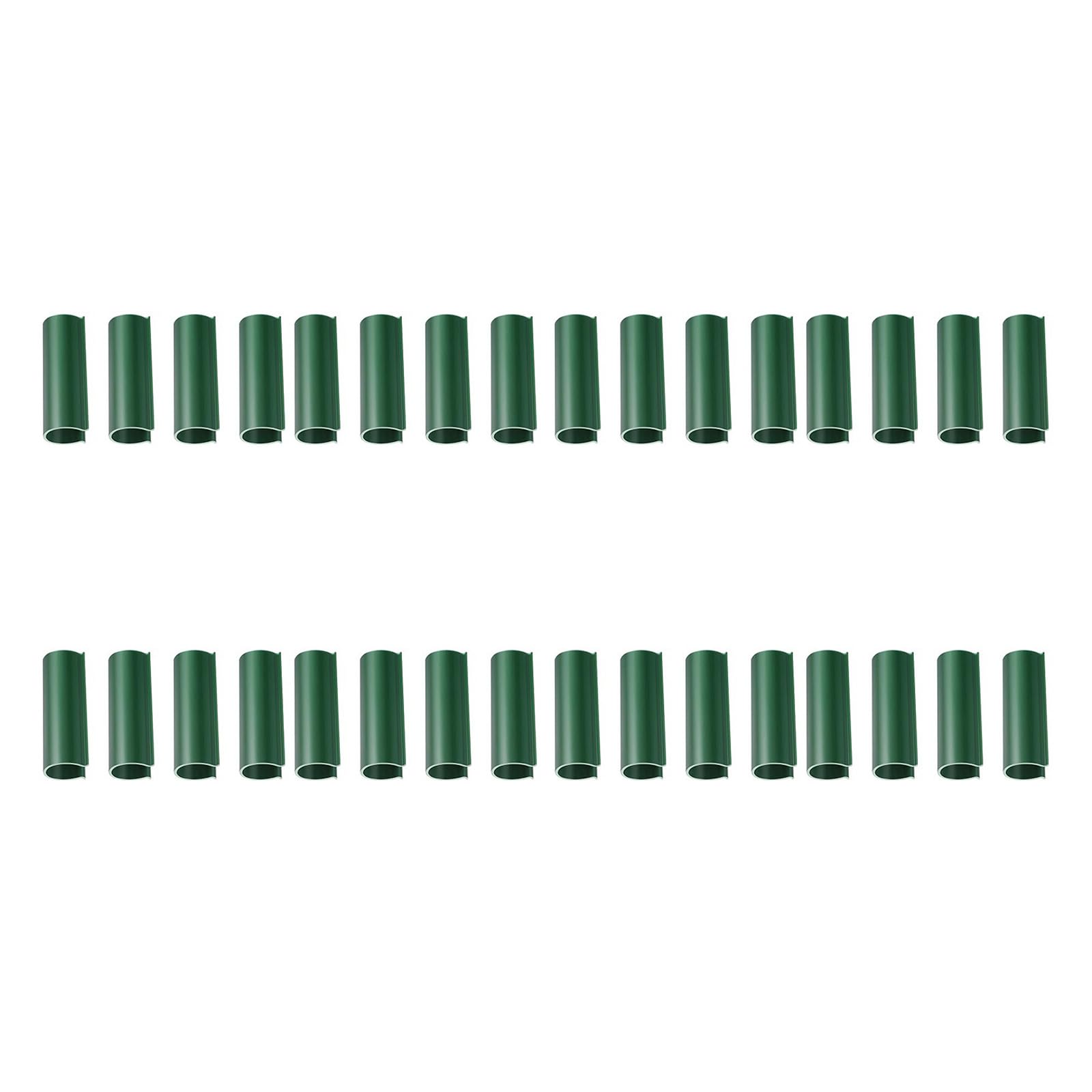 32pcs Multipurpose Sun Resistant Garden Clamps Fasteners Secure Greenhouse Film Cover Anti Wind Displacement Tool Less Sun Resistant Greenhouse Clamps