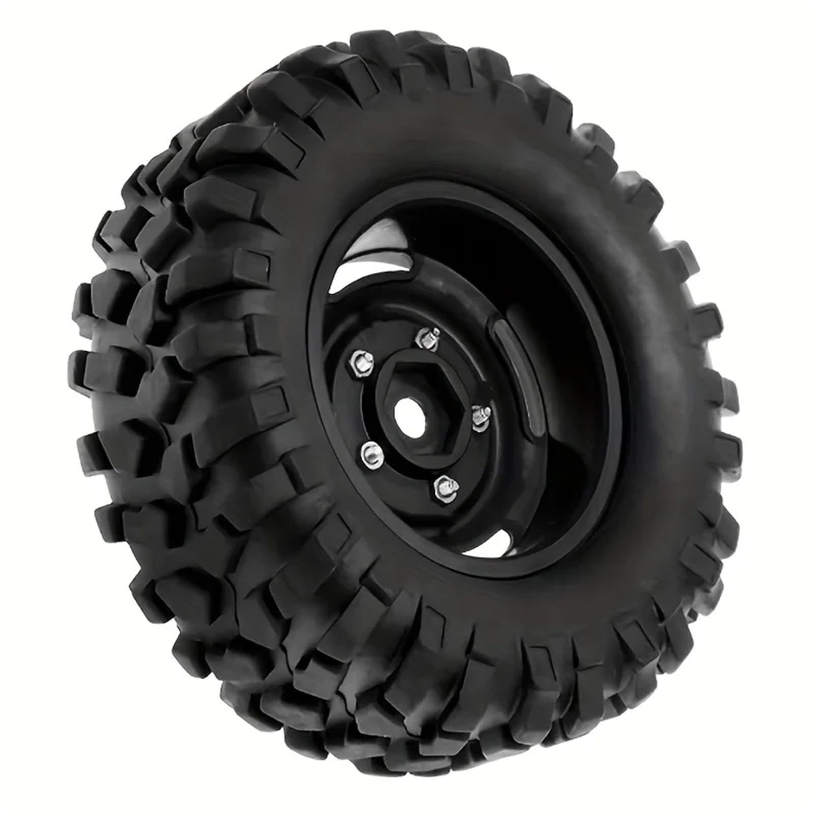 para Traxxas para TRX4 para Axial para SCX10 II III D90 para Redcat para MST 1/10 4 Uds 95mm Beadlock Ruedas Juego Neumáticos RC Crawlers Trucks RC Rueda Neumáticos