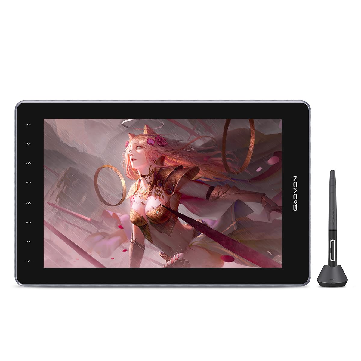 Amazon | GAOMON 液タブ 16インチ 2.5K 120% sRGB 一本線接続可能 フル 