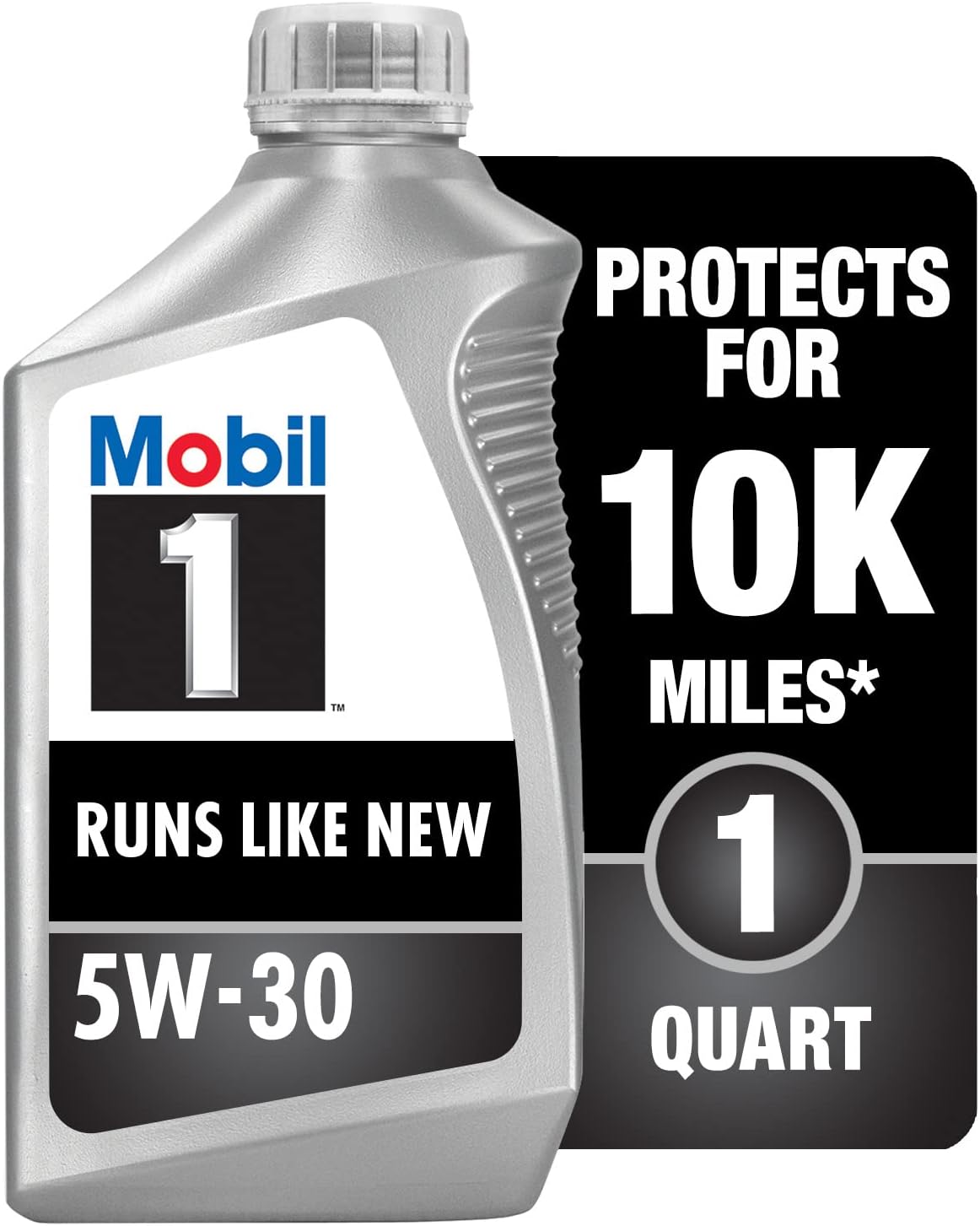 Mobil 1 Advanced Fully Synthetic Motor Oil 5W-30, 1 Quart, 6 Pack