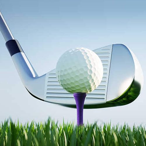 Miniatura 6 de Crestgolf Camisetas profesionales de golf de madera de lujo de 2 18 pulgadas, 100 piezas