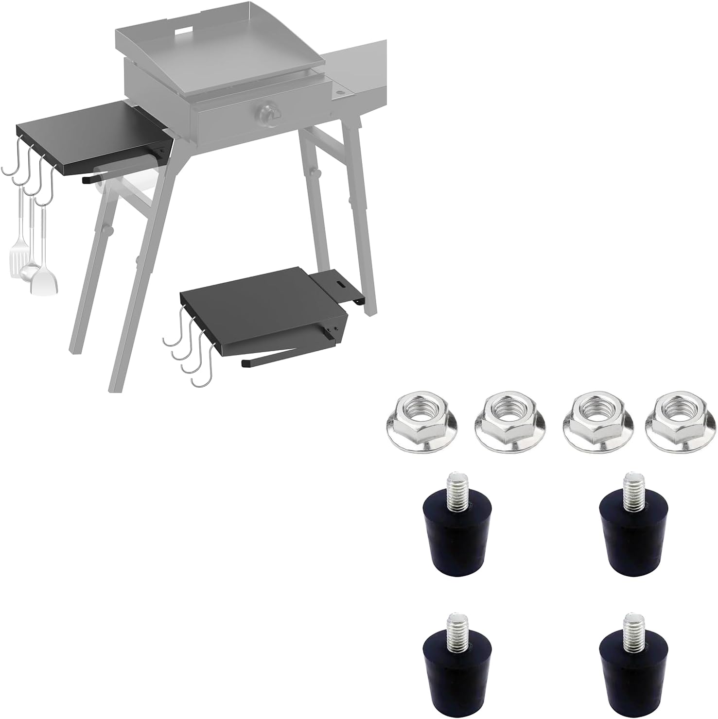 Adjustable Rubber Foot for Blackstone 17" & 22" Griddle and