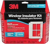Vista 10 de 3M Kit aislante para ventanas para interiores, película aislante para ventanas para calor y frío, ventanas de 5-3 x 5 pies