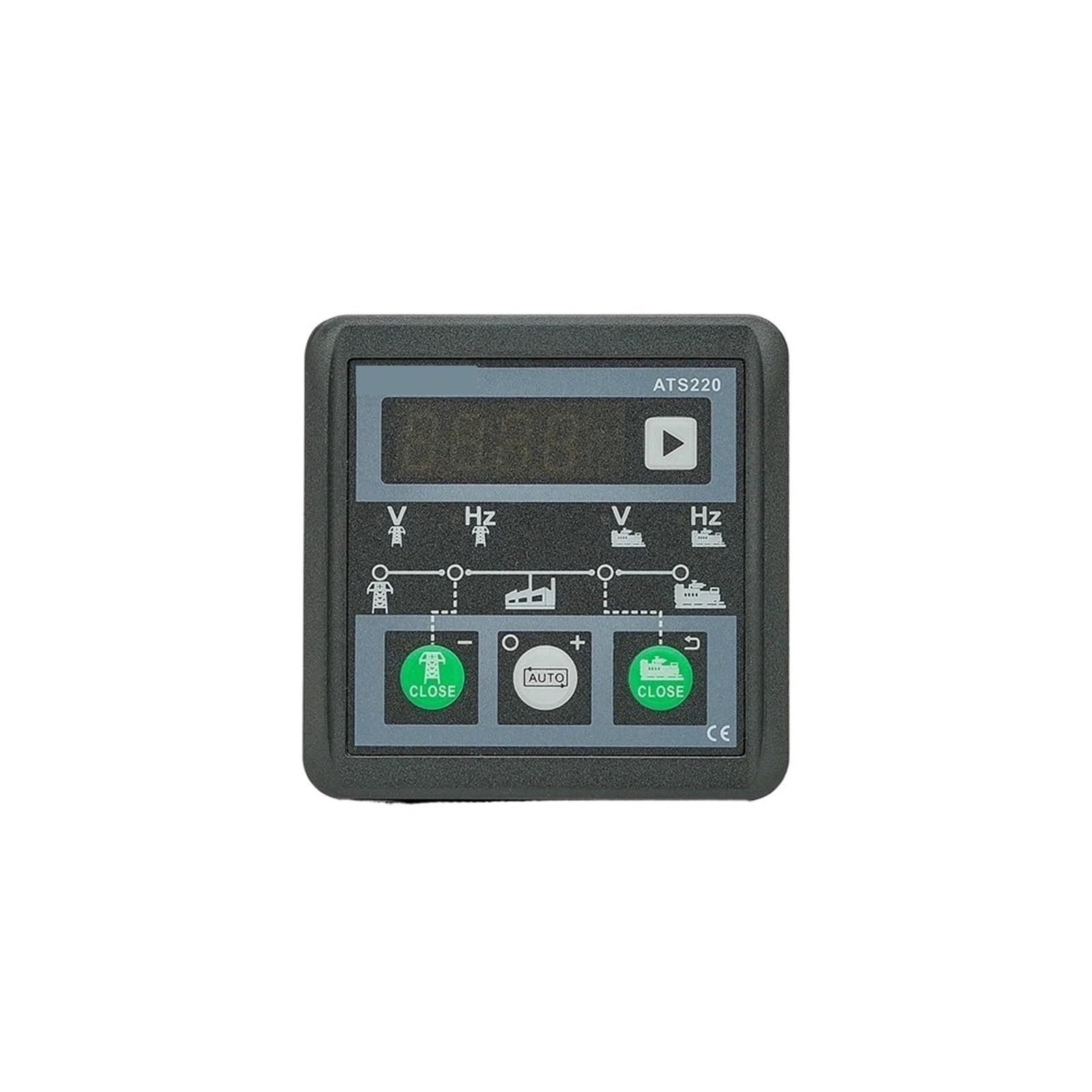 QLYUEUI 1 pz ATS220 Genset ATS Switch Controller Auto Manuale LED Display Generatore Interruttore Pannello Modulo