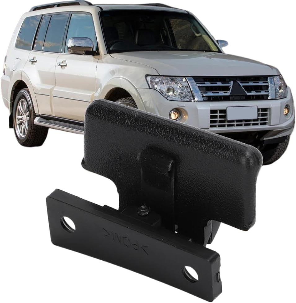 Upper Armrest Box Lock Cover Switch Snap Compatible with Montero Black