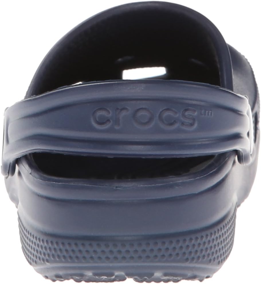 Crocs Unisex Children's Classic Glitter K Clog, Blue Navy 410, 27/28 EU
