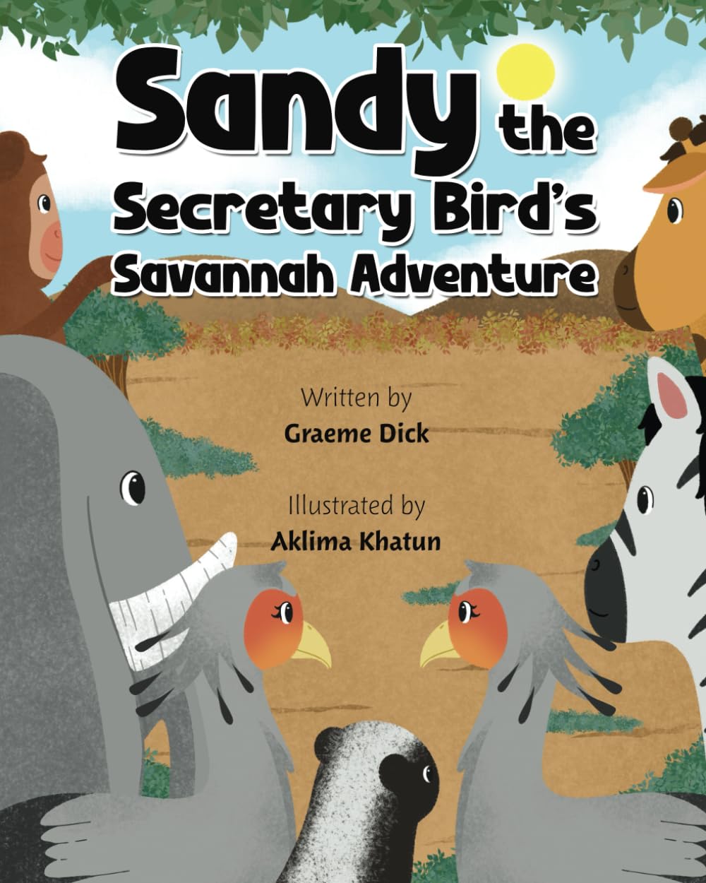 Sandy the Secretary Bird's Savanna Adventure